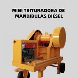 Concasseur à mâchoires diesel DM2540 de petite taille