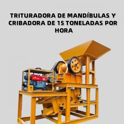 trituradora de mandíbulas con motor diésel pequeño DS2540