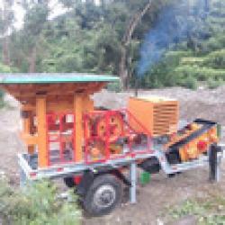 Entrega de una mini trituradora de rocas móvil a Timor Oriental