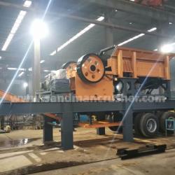 Trituradoras de roca portátiles con capacidad de 60 a 80 t/h