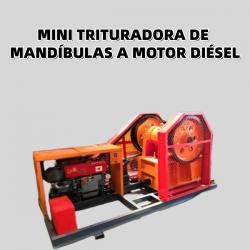Trituradora de mandíbula pequeña con capacidad de 10-20 t/h